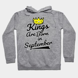 Kings are Born In September Hoodie